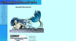 Desktop Screenshot of beautiful-mermaid-art.com